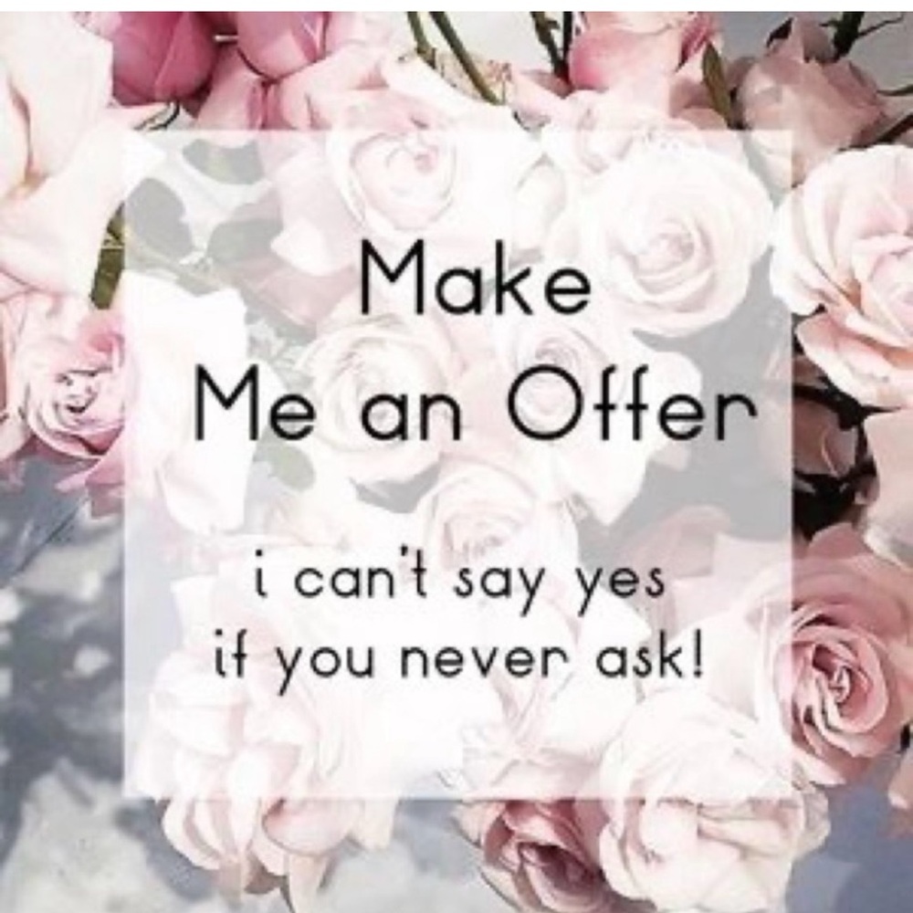 Make me an offer!
